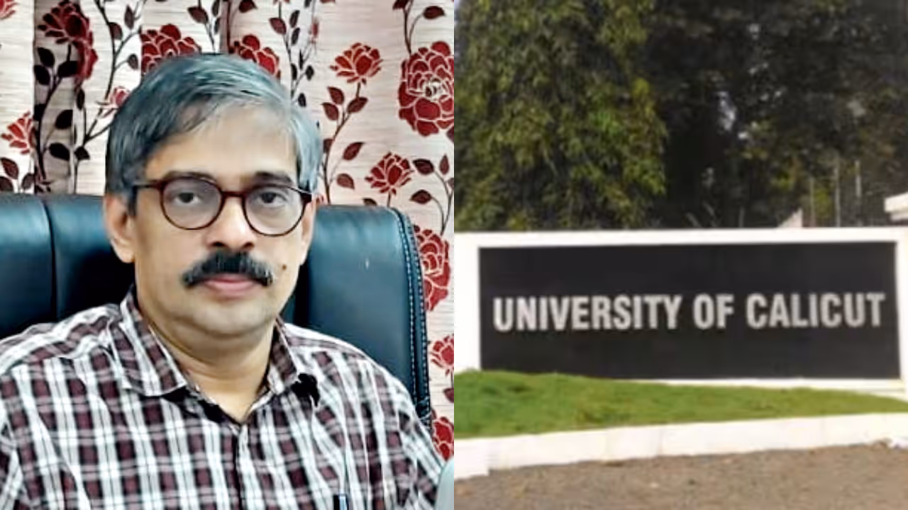 calicut university vc p raveendran 