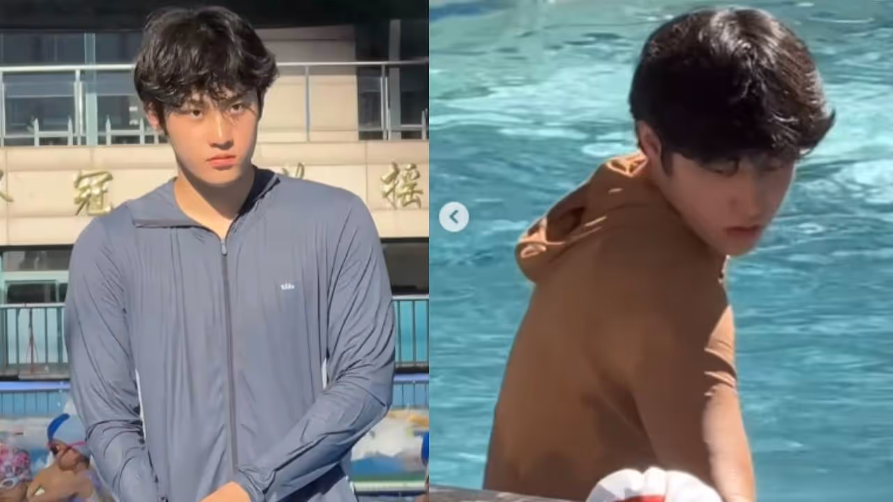 chen, chinese viral swimming coach chen, chinese viral swimming coach