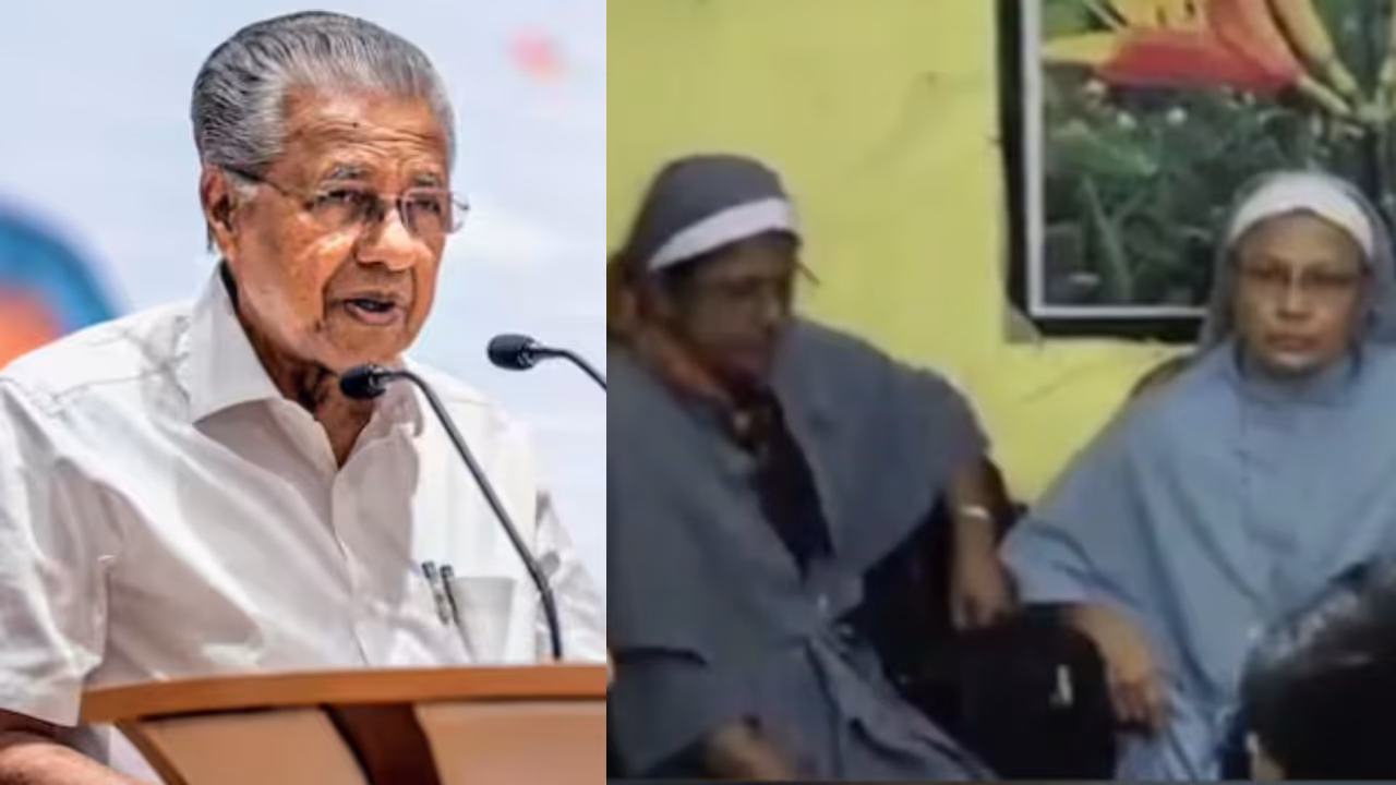 CM Pinarayi Vijayan about nuns' arrest