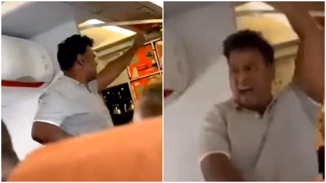 India origin man Abhay Devdas Naik arrested from UK flight India origin man Abhay Devdas Naik arrested from UK flight