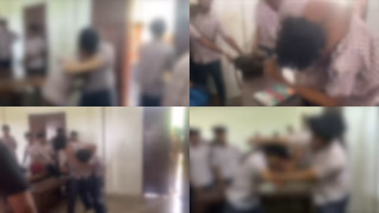 students fight students fight