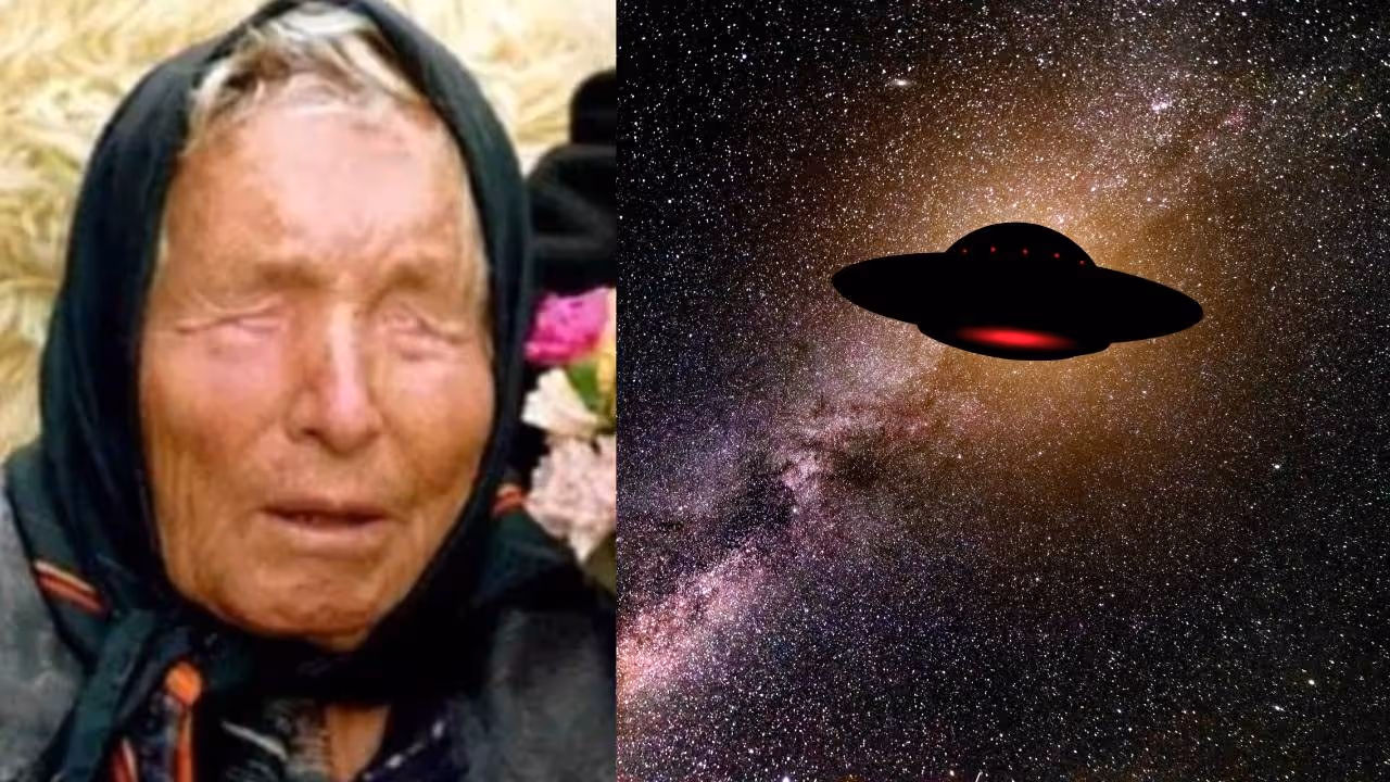 Baba Vanga (left) , Representative image (right)