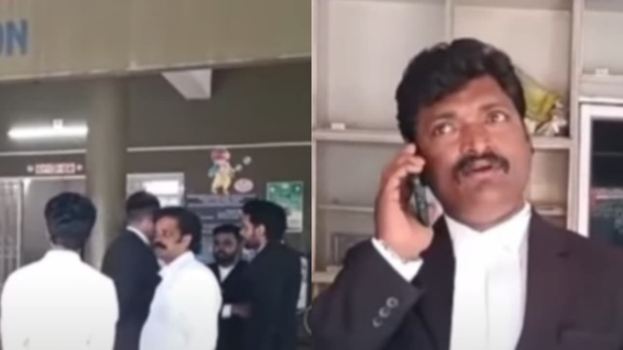 Advocate attacked in court room