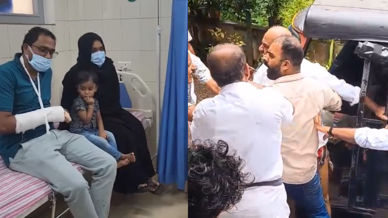 Family attacked in kozhikode