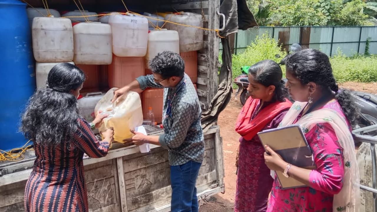 adulterated coconut oil seized in Haripad