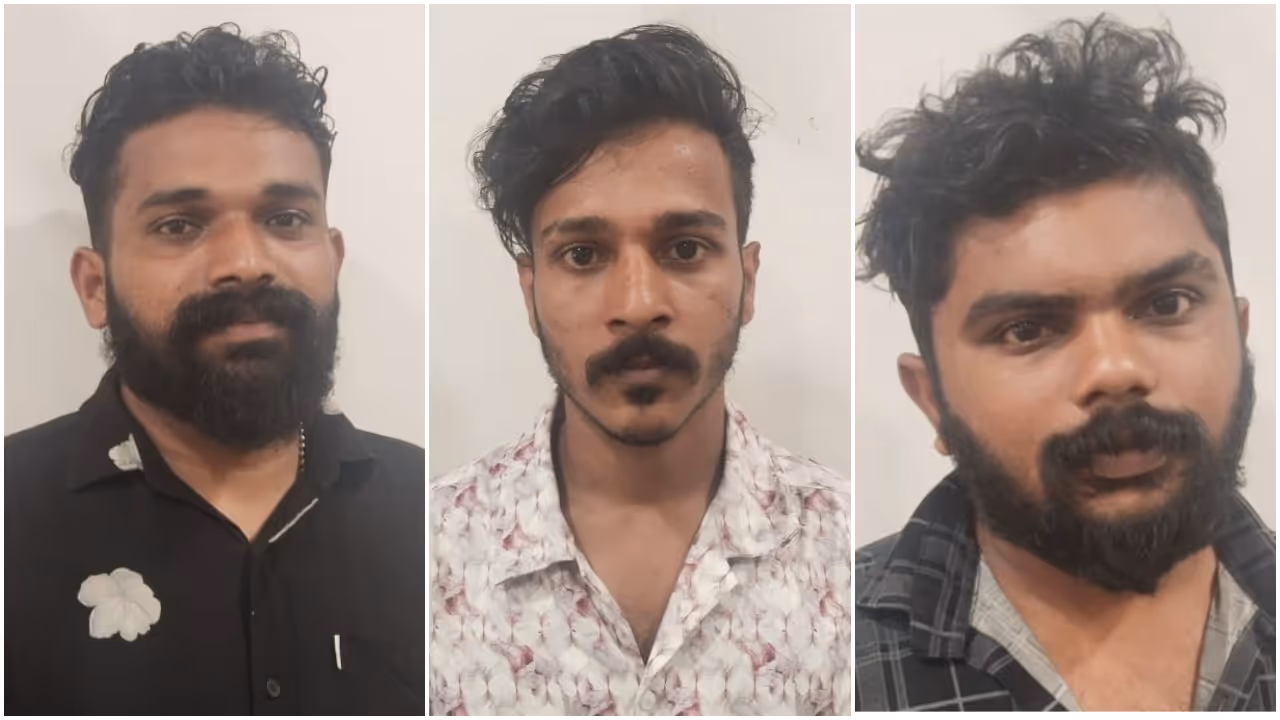 mobile phone and watch snatched three arrested in thrissur