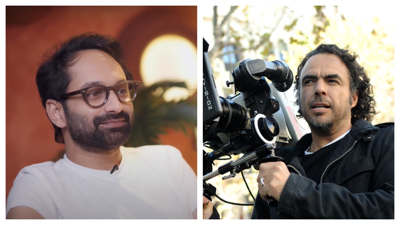 Alejandro Gonzalez Inarritu and fahadh faasil Alejandro Gonzalez Inarritu and fahadh faasil