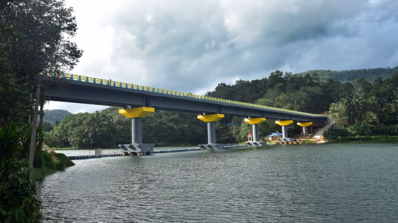  kumbichal kadavu bridge