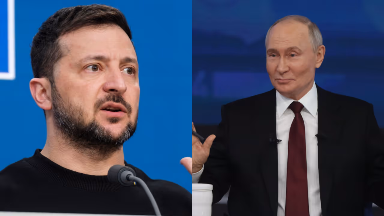 Volodymyr Zelensky Vladimir Putin
