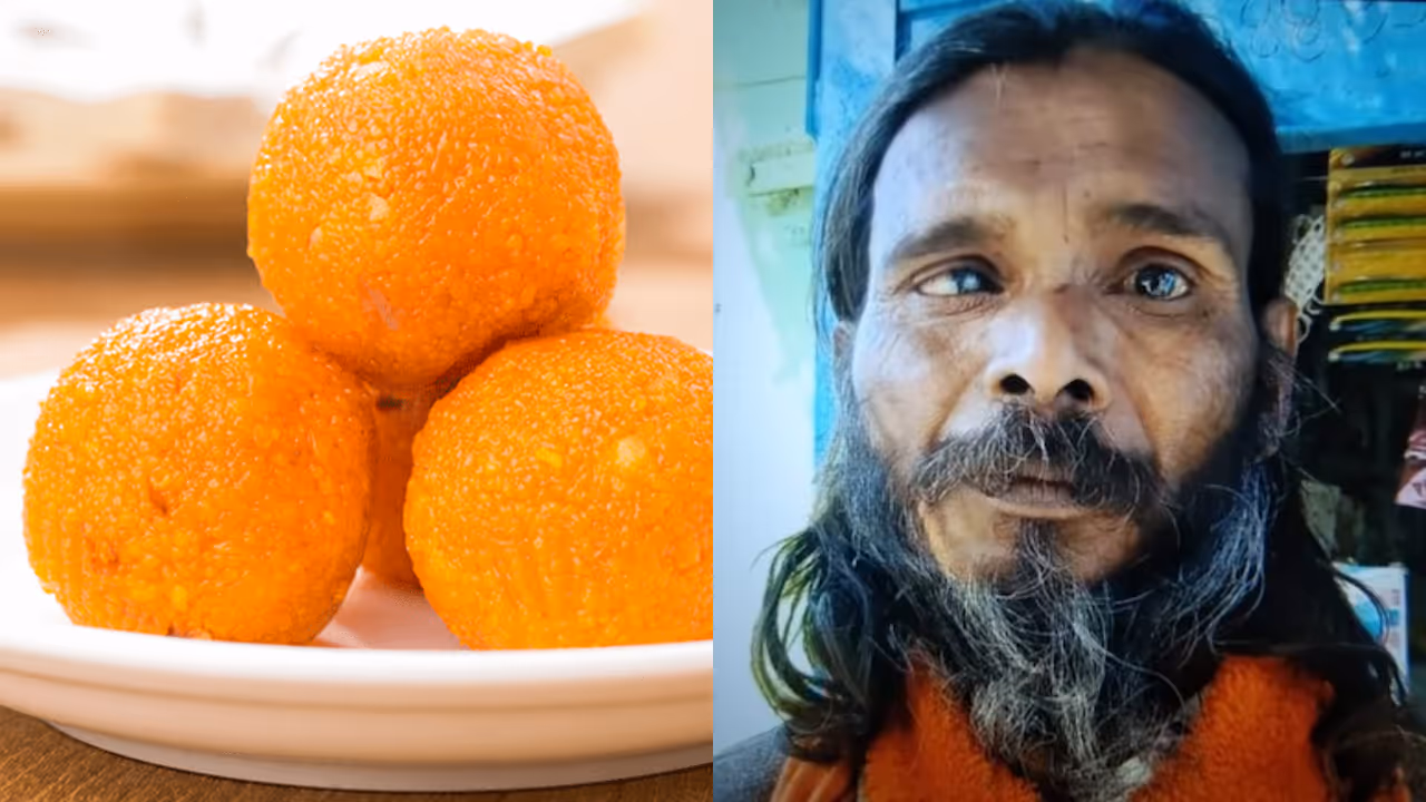 man dials CM helpline for getting just one laddoo man dials CM helpline for getting just one laddoo