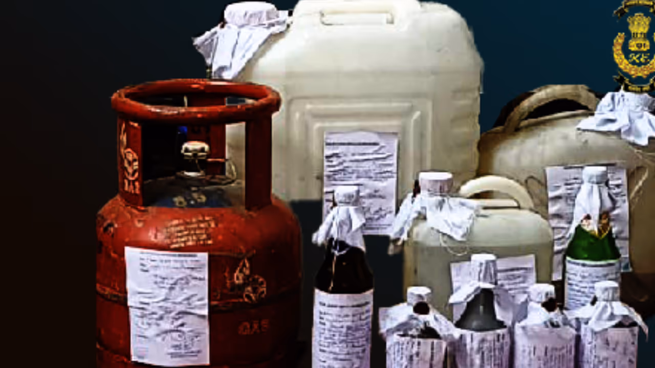 illicit liquor seized