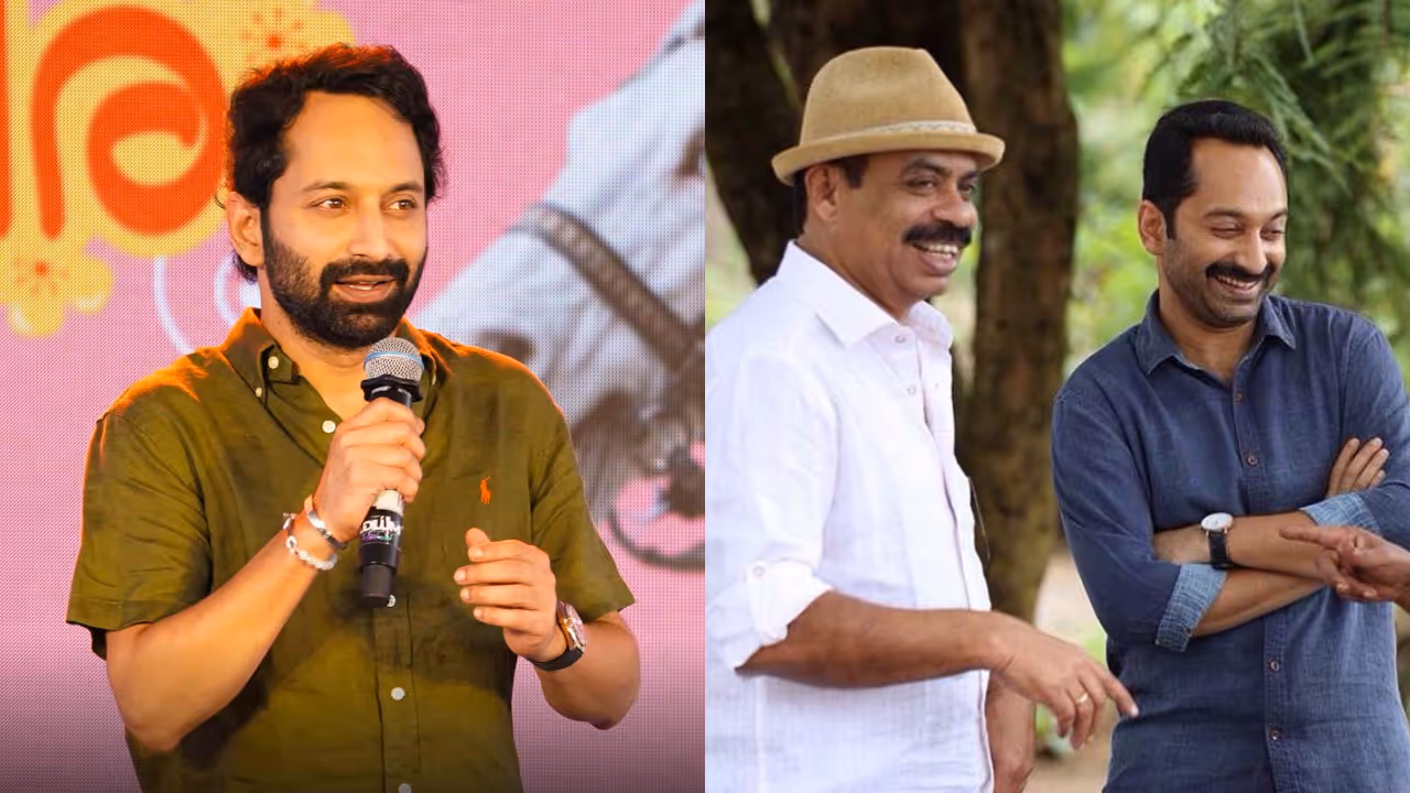 Sathyan Anthikkad about Fahadh Faasil