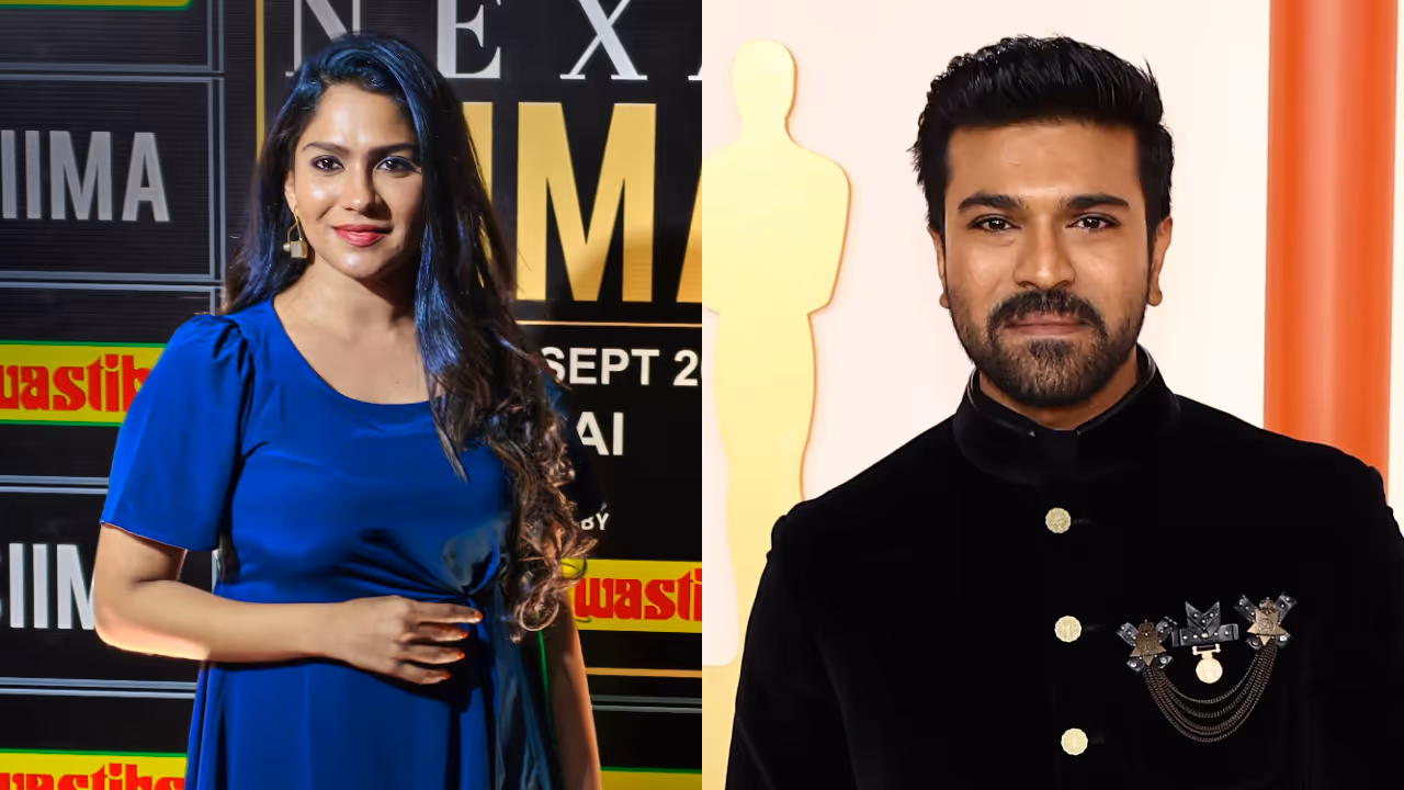 Sawsika and Ram Charan