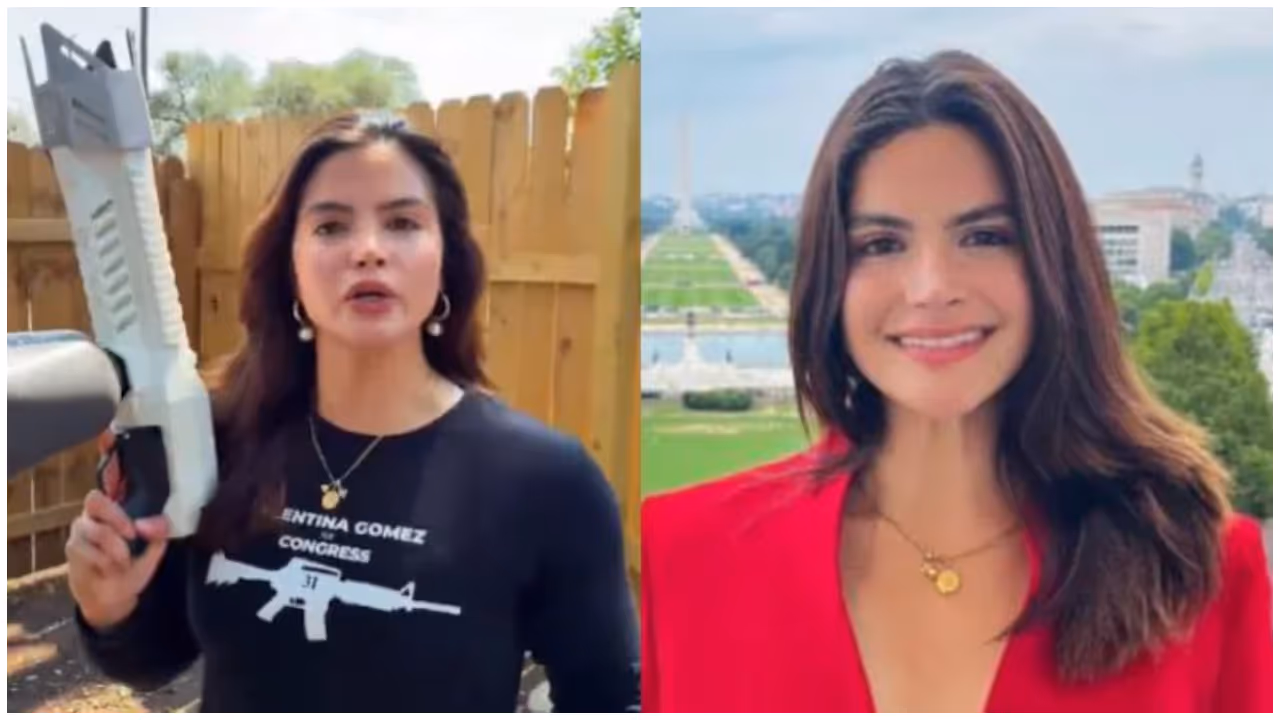 Valentina Gomez US Politician Burns Quran Valentina Gomez US Politician Burns Quran