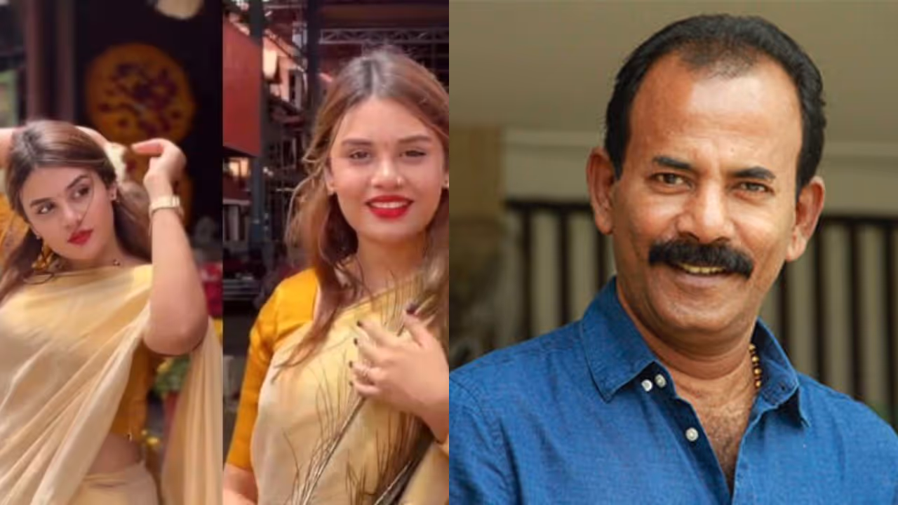 Jasmin Jaffar and major ravi Jasmin Jaffar and major ravi