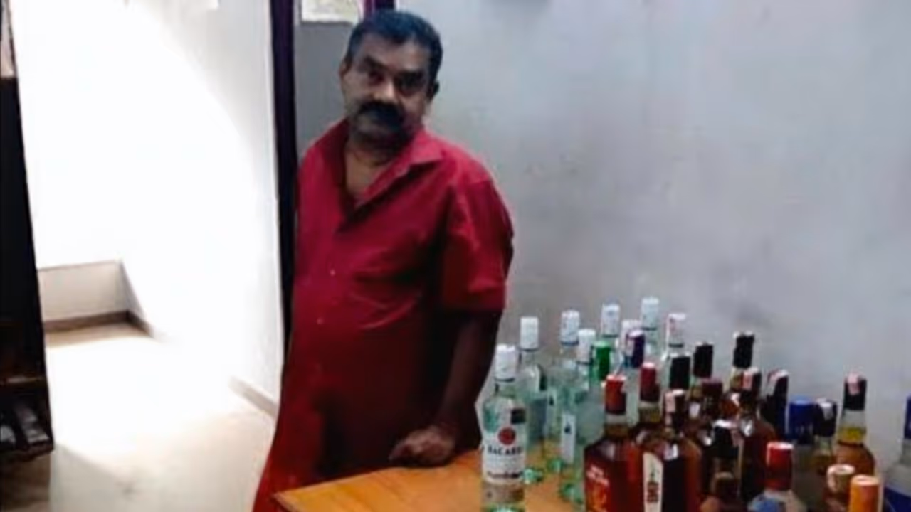 fake liquor arrest 
