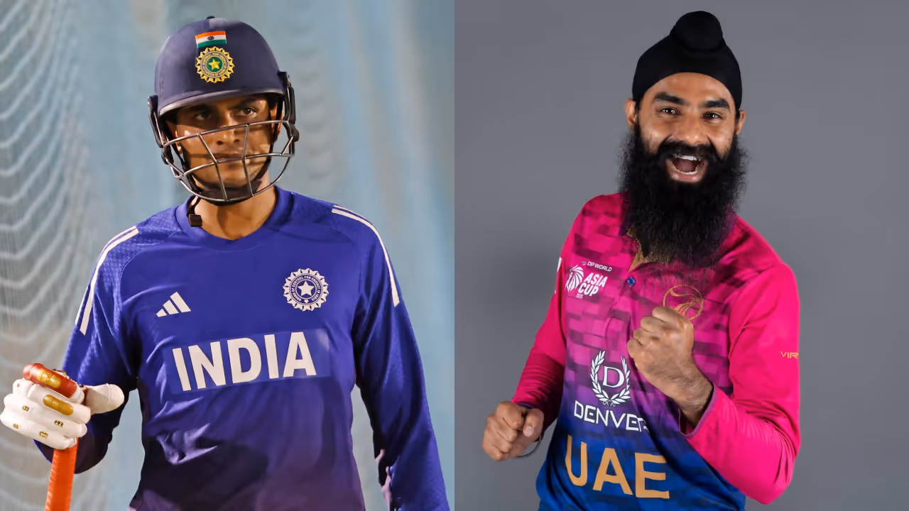 Shubman Gill and Simranjeet Singh