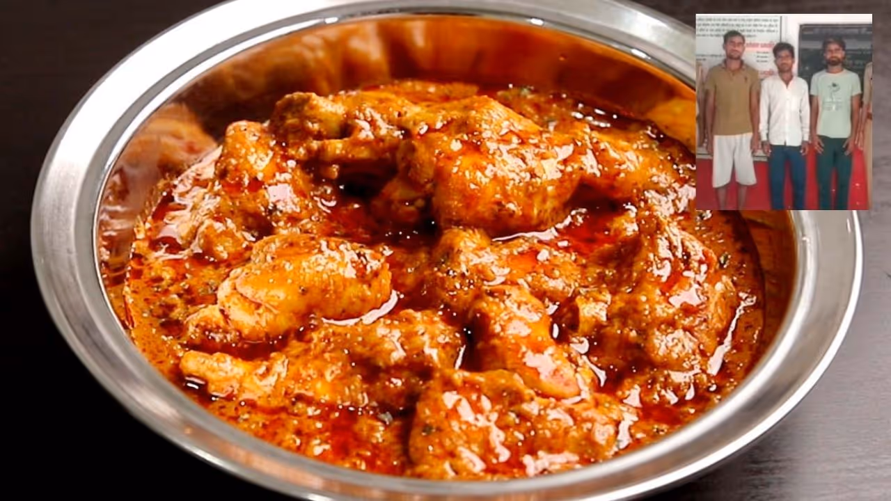 Fight over chicken curry 