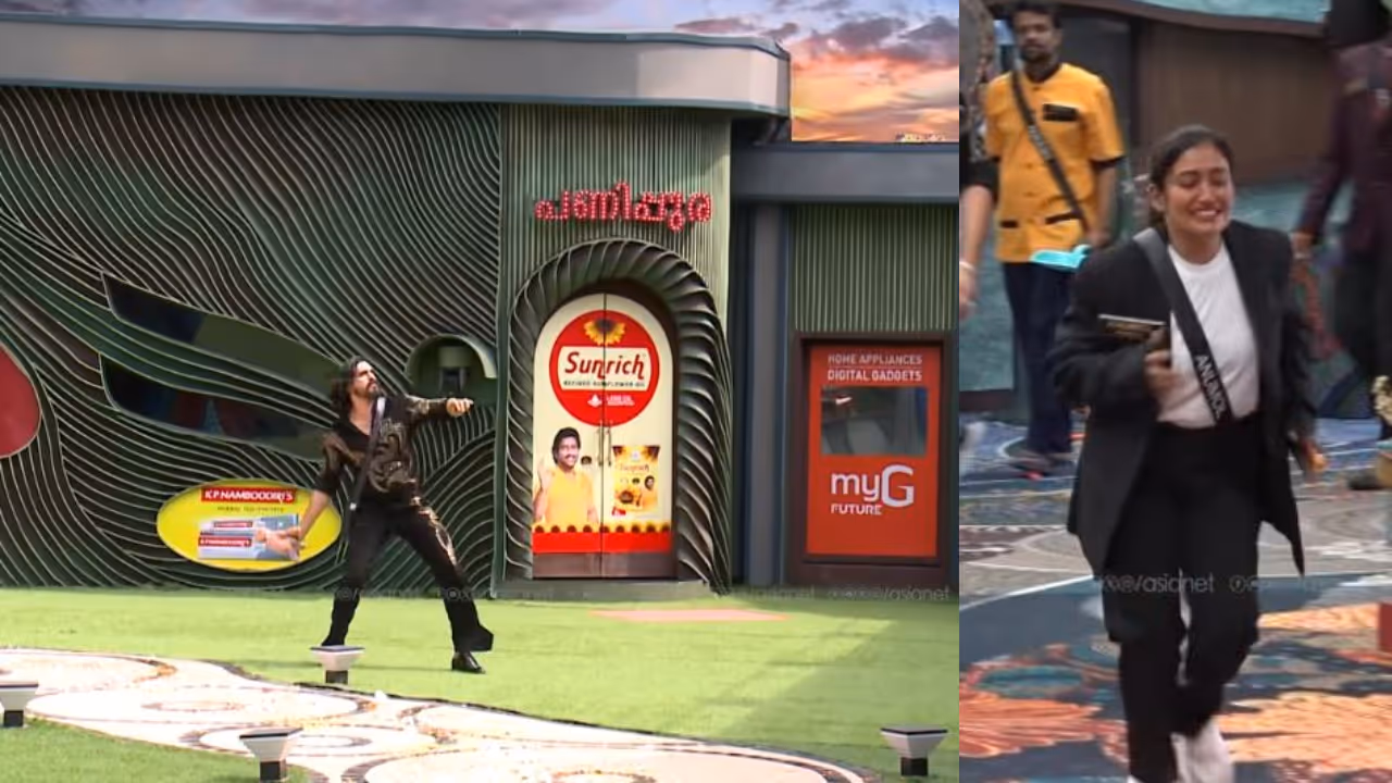 Shiyas Kareem throws anumols doll to outside of bigg boss house