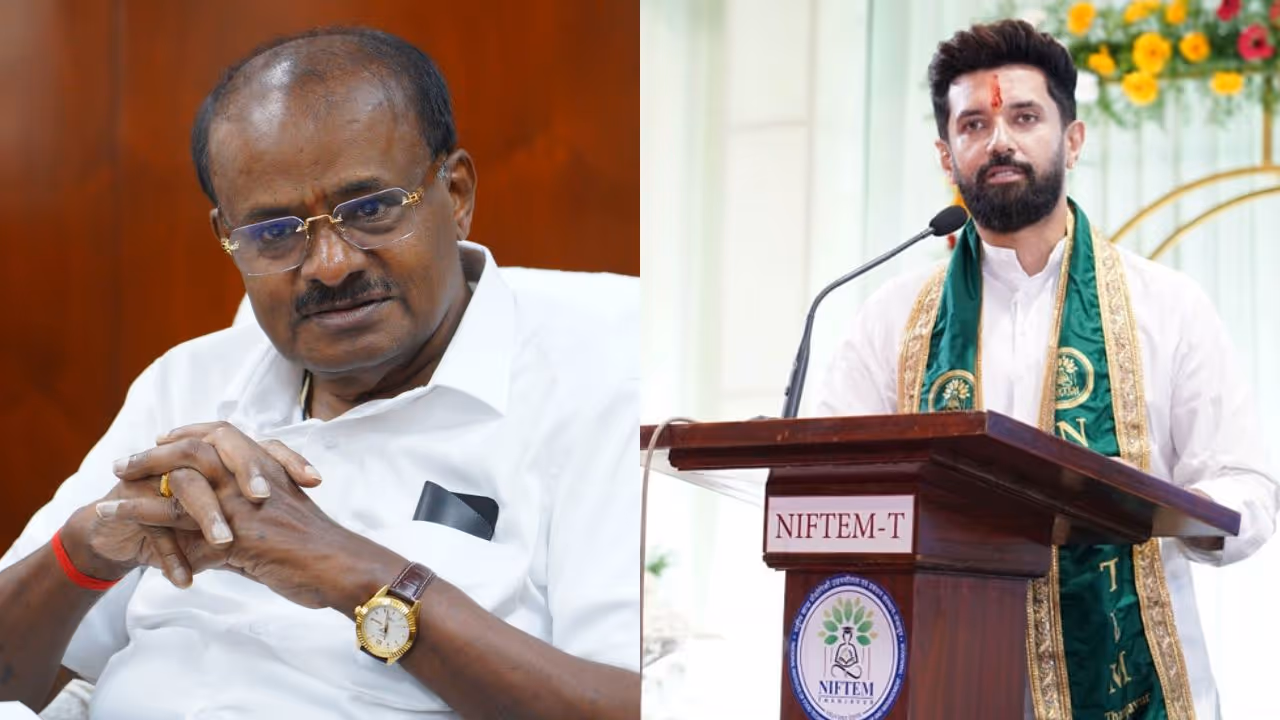 HD Kumaraswamy Chirag Paswan