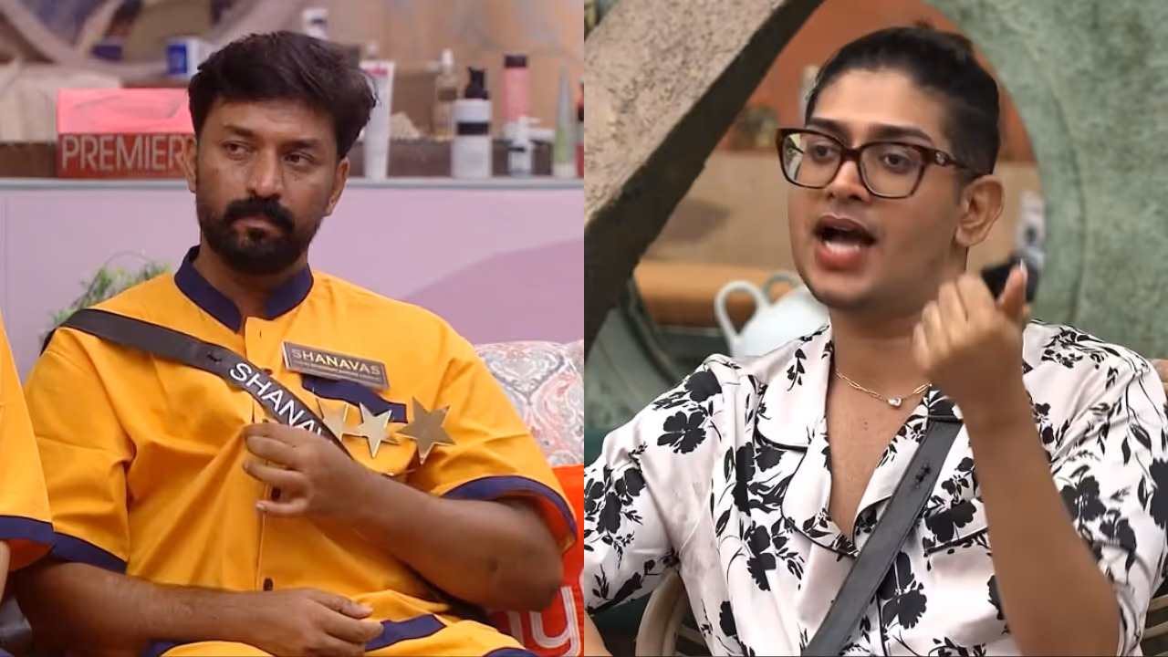 riyas salim vs shanavas shanu in bigg boss malayalam season 7 hotel task
