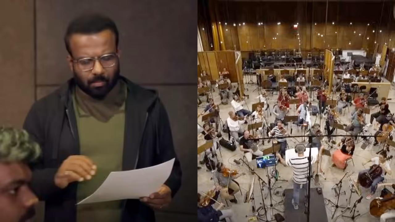 World of Lokah song bts Jakes Bejoy kalyani priyadarshan naslen dulquer salmaan World of Lokah song bts Jakes Bejoy kalyani priyadarshan naslen dulquer salmaan