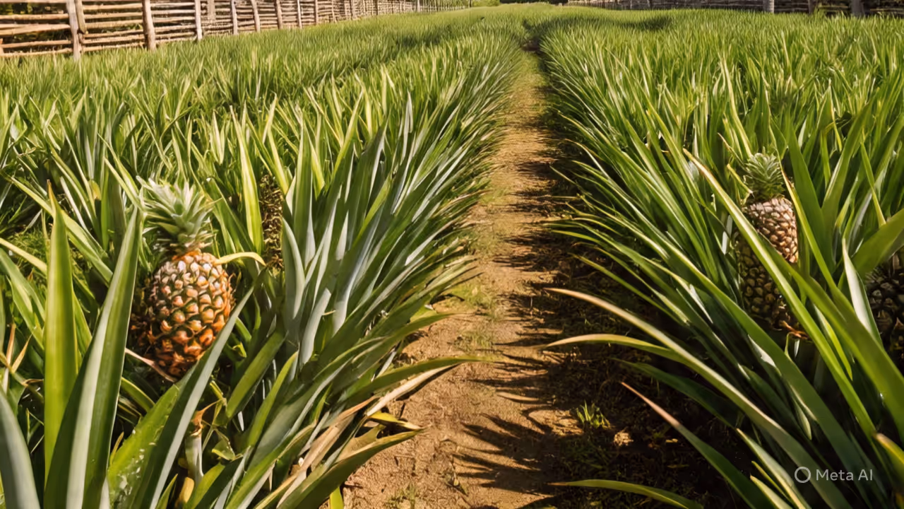 pineapple plantation