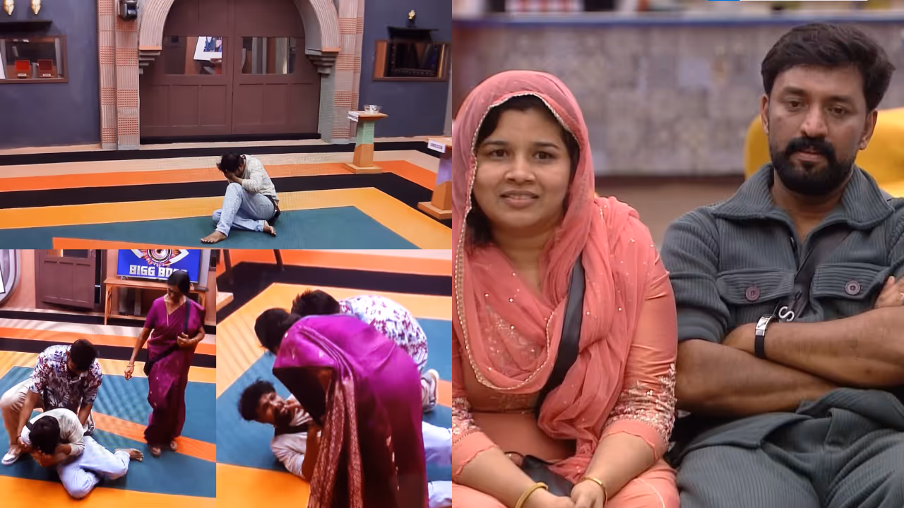 bigg boss malayalam family round