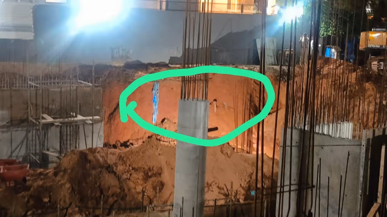Bengaluru Madiwala soil Collapse Bengaluru Madiwala soil Collapse