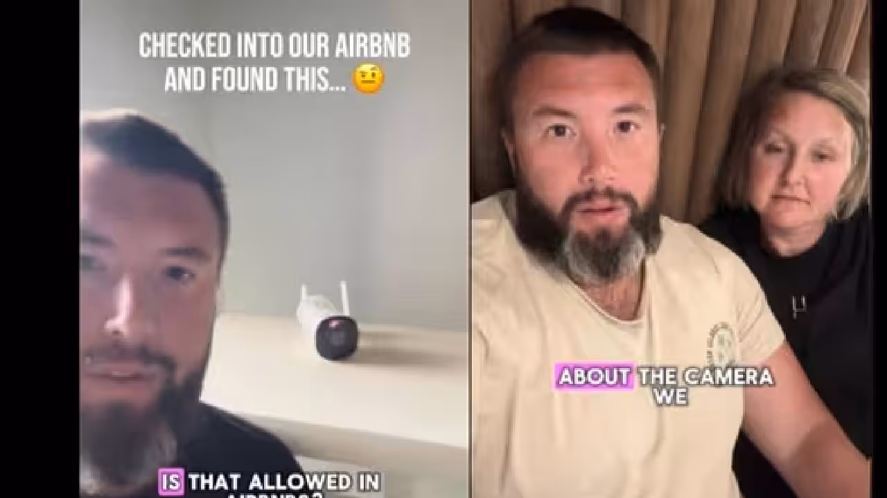 camera found in airbnb