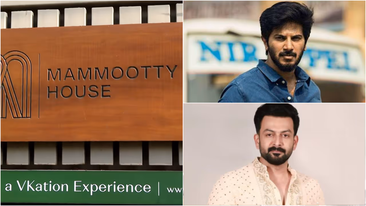 ED raid mammootty dulquer prithviraj