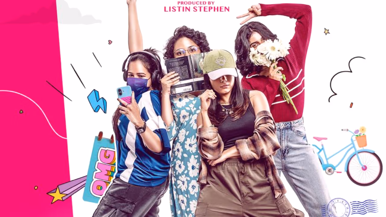 Merri Boys malayalam movie first look poster