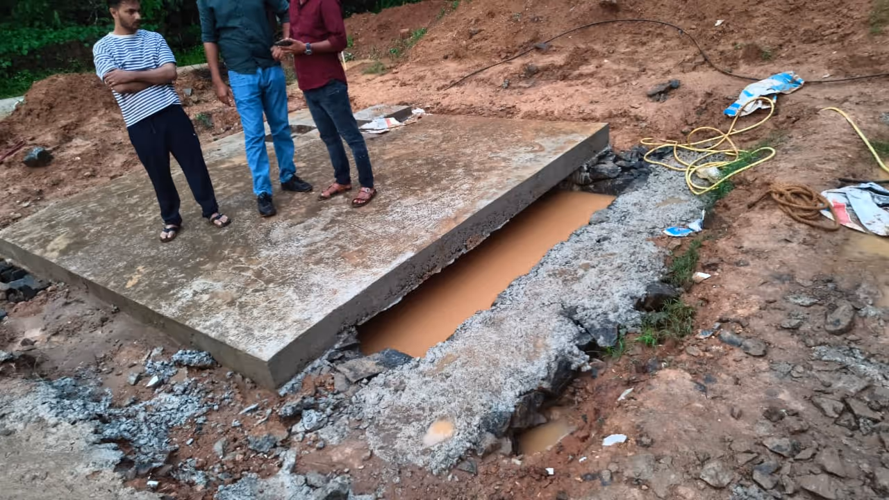student falls in construction pit kozhikode student falls in construction pit kozhikode