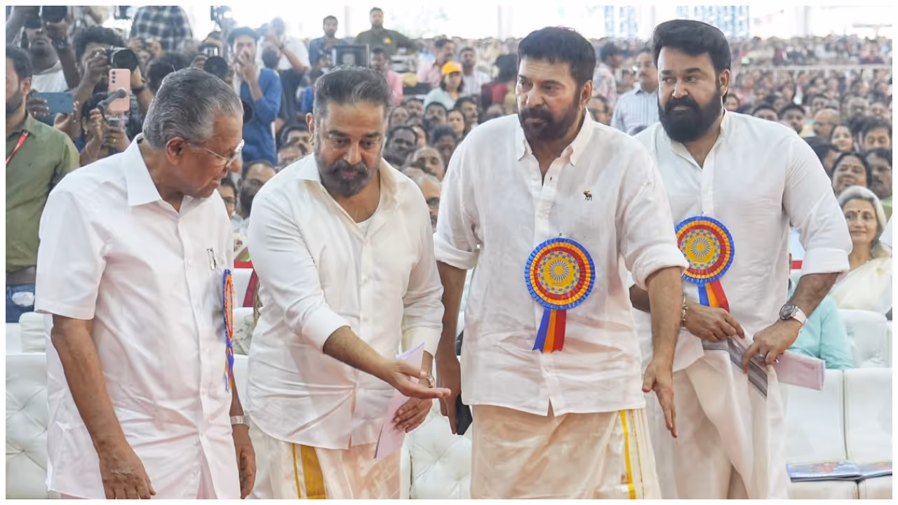 pinarayi mammooty mohanlal kamal