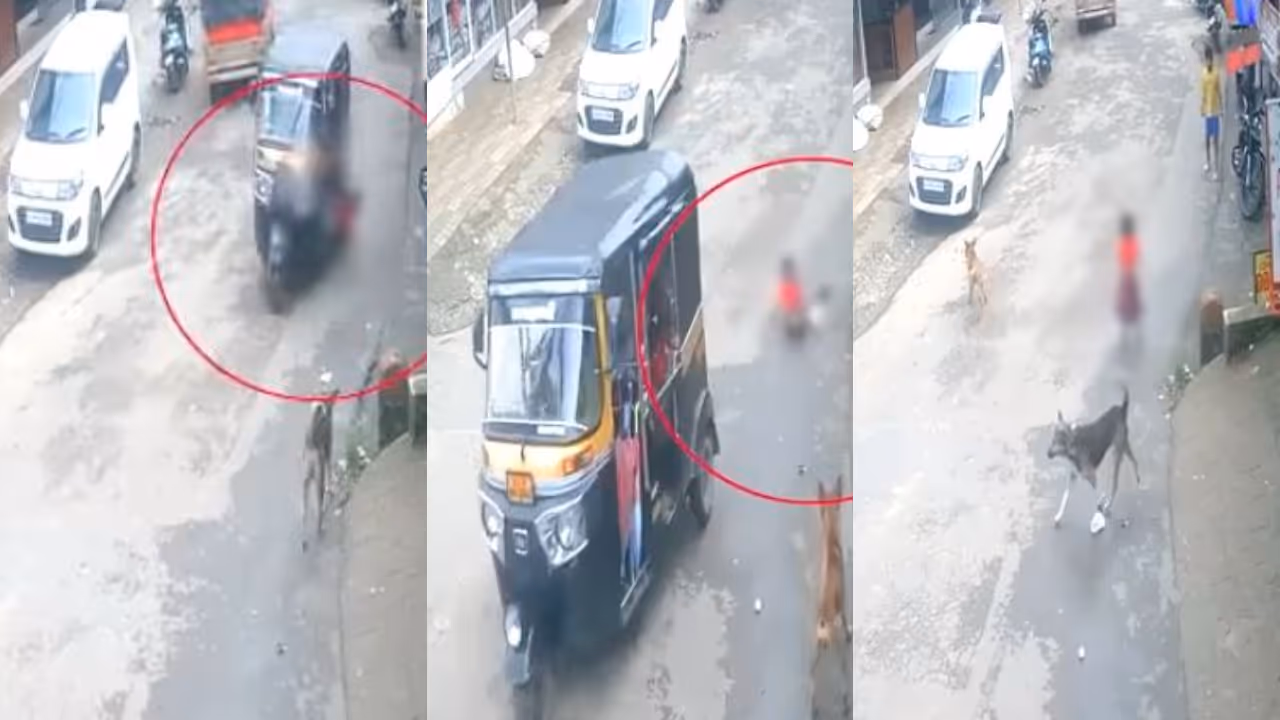 nursery student fall from auto rickshaw nursery student fall from auto rickshaw