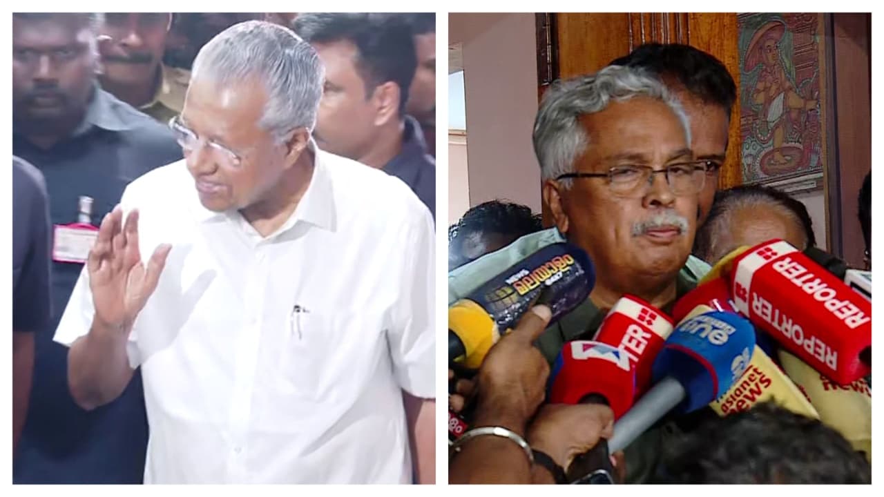 pinarayi binoy meeting pinarayi binoy meeting