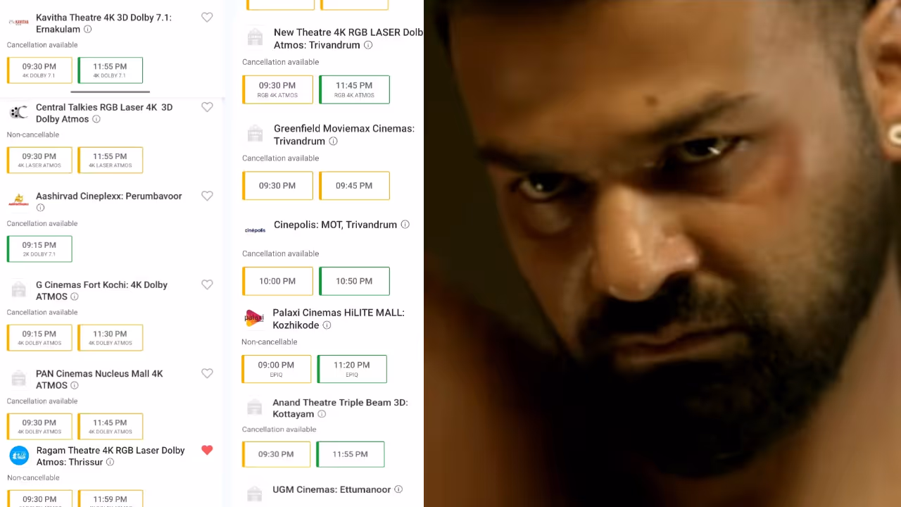 Dies Irae thursday preview shows advance booking box office pranav mohanlal Dies Irae thursday preview shows advance booking box office pranav mohanlal
