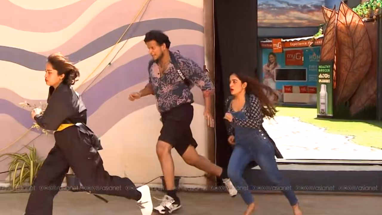 contestants participated in the risky final task in bigg bank week in bbms7