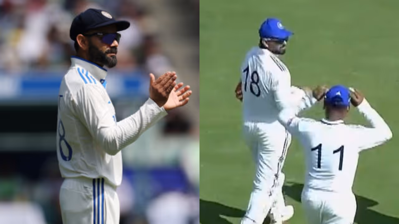 Virat Kohli and Rishabh Pant Virat Kohli and Rishabh Pant