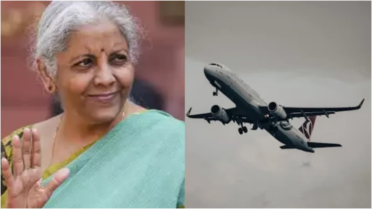 Nirmala Sitharaman flight