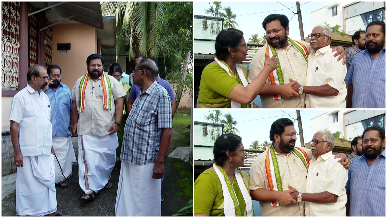 K S Sabarinadhan local election campaign K S Sabarinadhan local election campaign