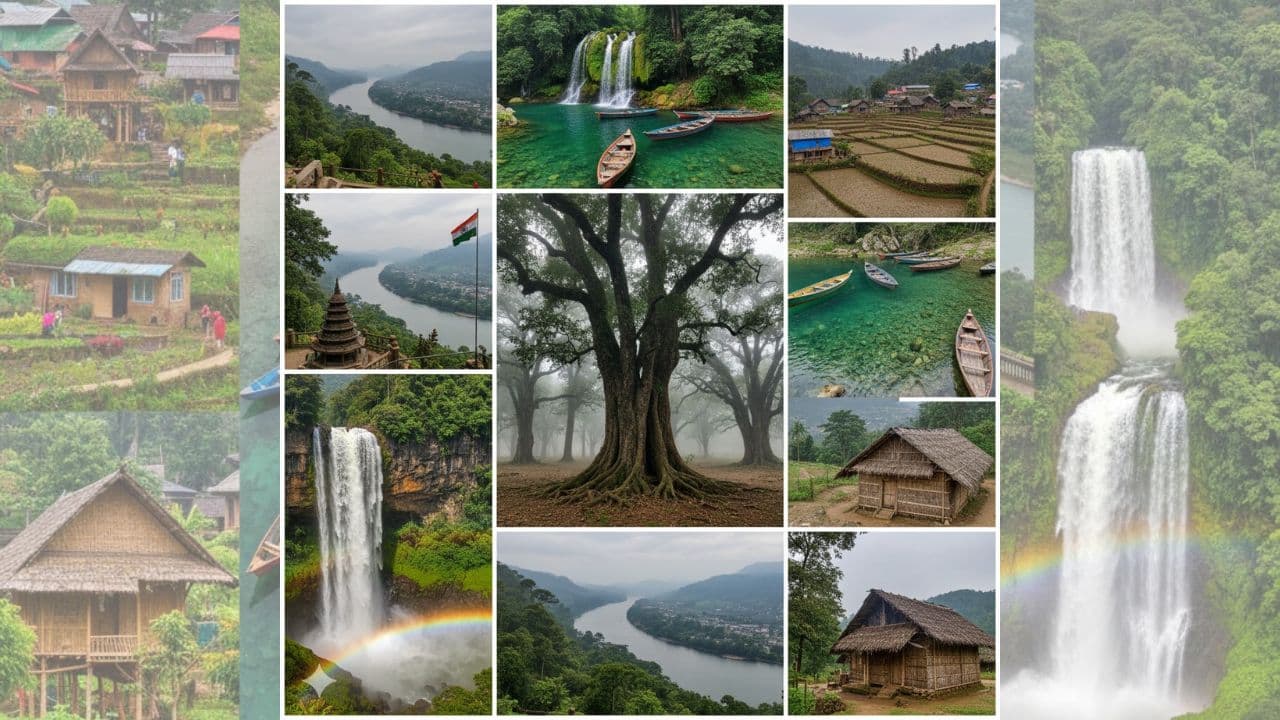 Meghalaya winter travel