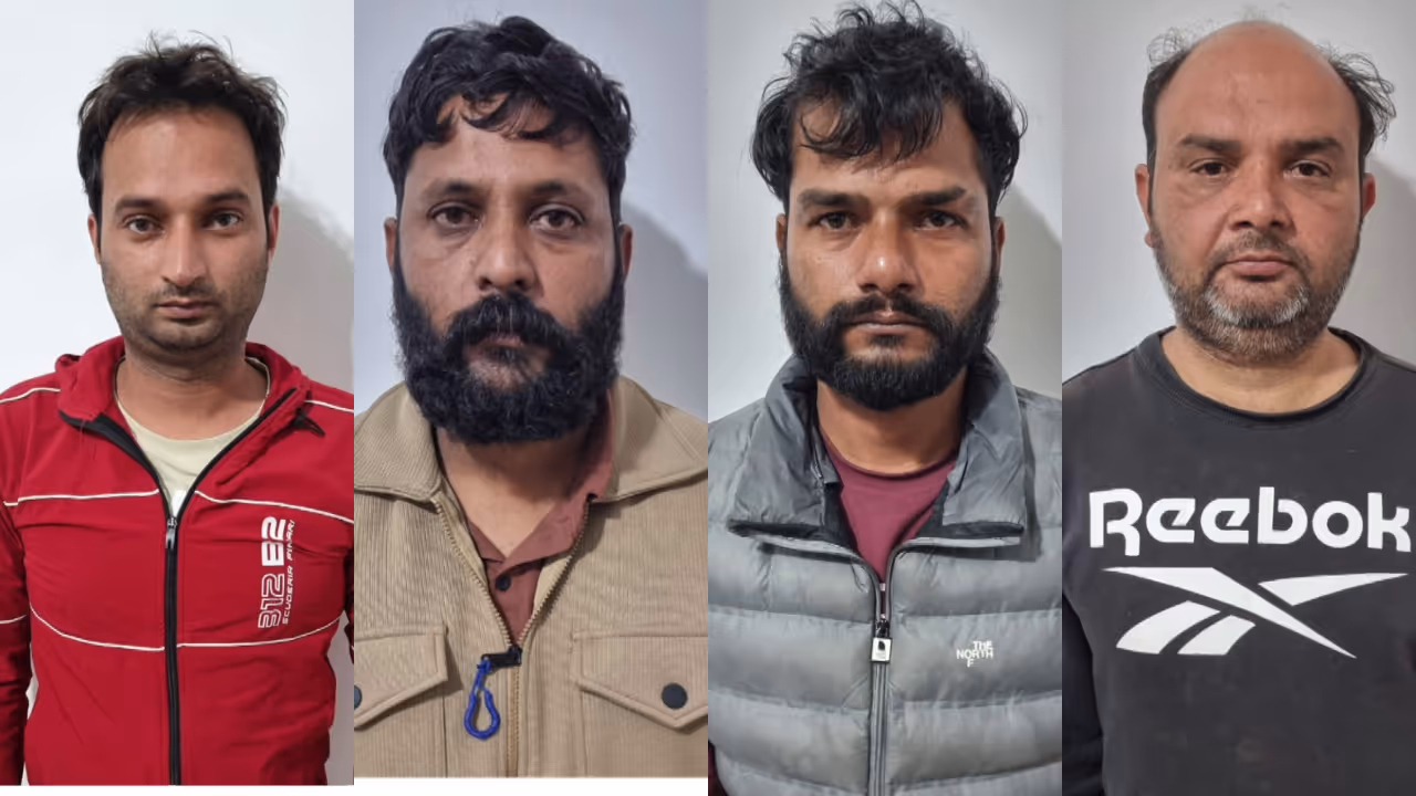 Delhi weapon smugglin gang Delhi weapon smugglin gang