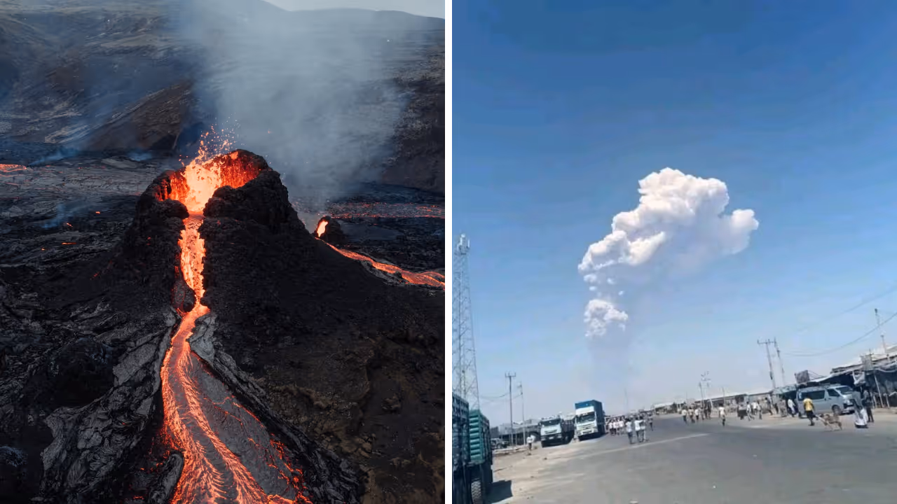 Ethiopia Volcano Eruption