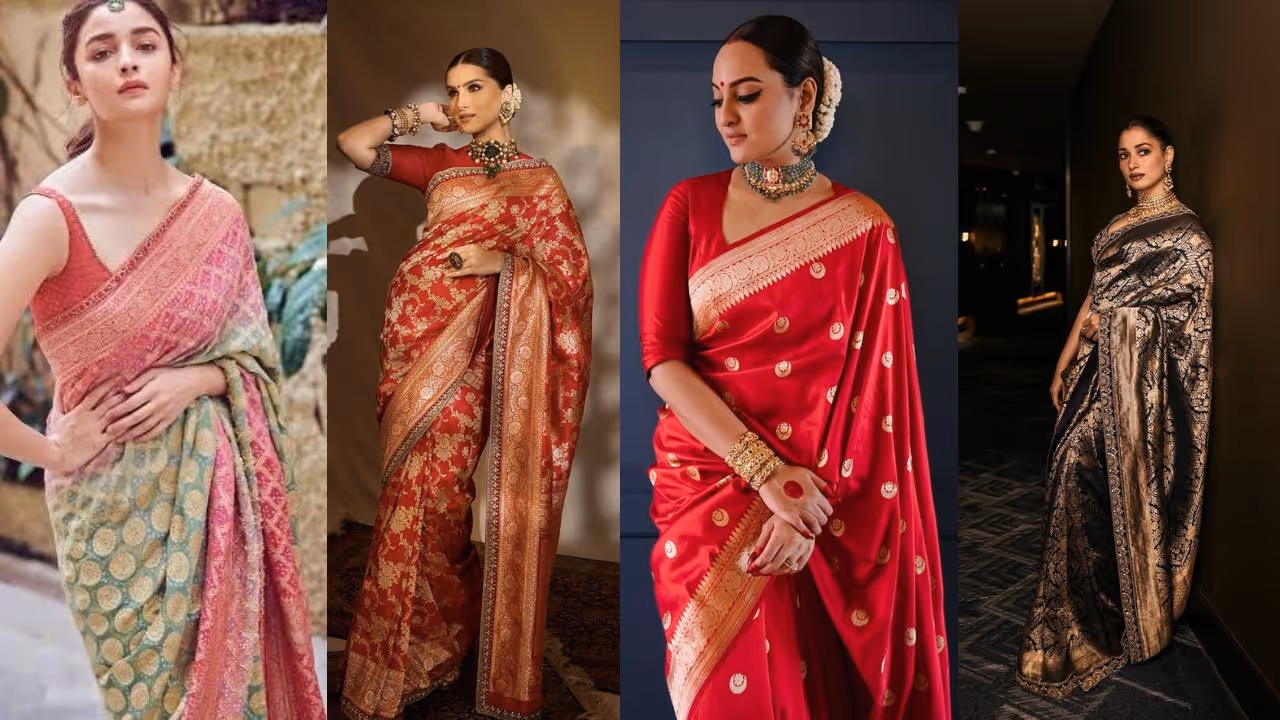 banarasi silk saree design for wedding banarasi silk saree design for wedding