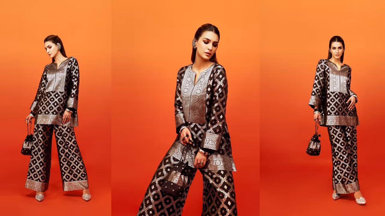 how to recreate old banarasi saree in kriti sanon style