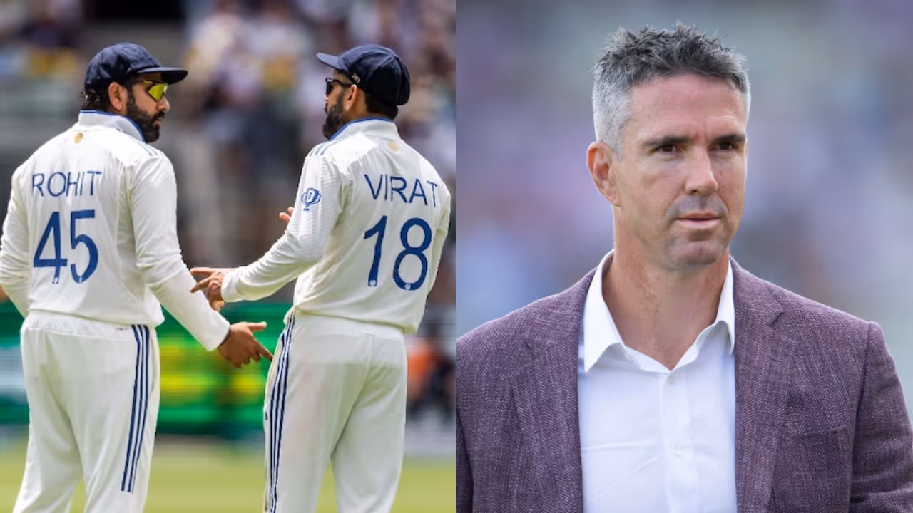 Virat Kohli, Rohit Sharma, and Kevin Pietersen