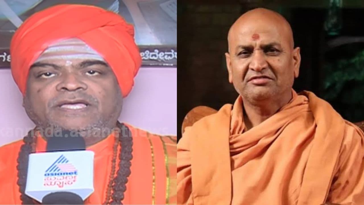 Chennabasavananda Swamiji and Kadasiddeshwara Swamiji Chennabasavananda Swamiji and Kadasiddeshwara Swamiji