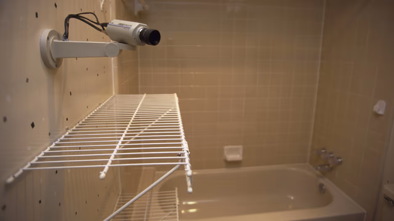 IP cameras were placed in private rooms hacked