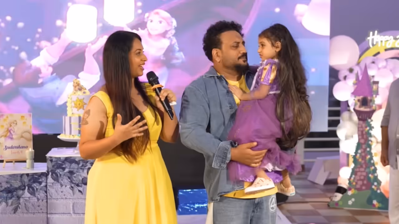 Sowbhagya Venkitesh about her daughter